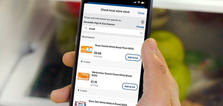 Tesco supermarket mobile app and software development by Liverpool based app developers and app designers PixelBeard.