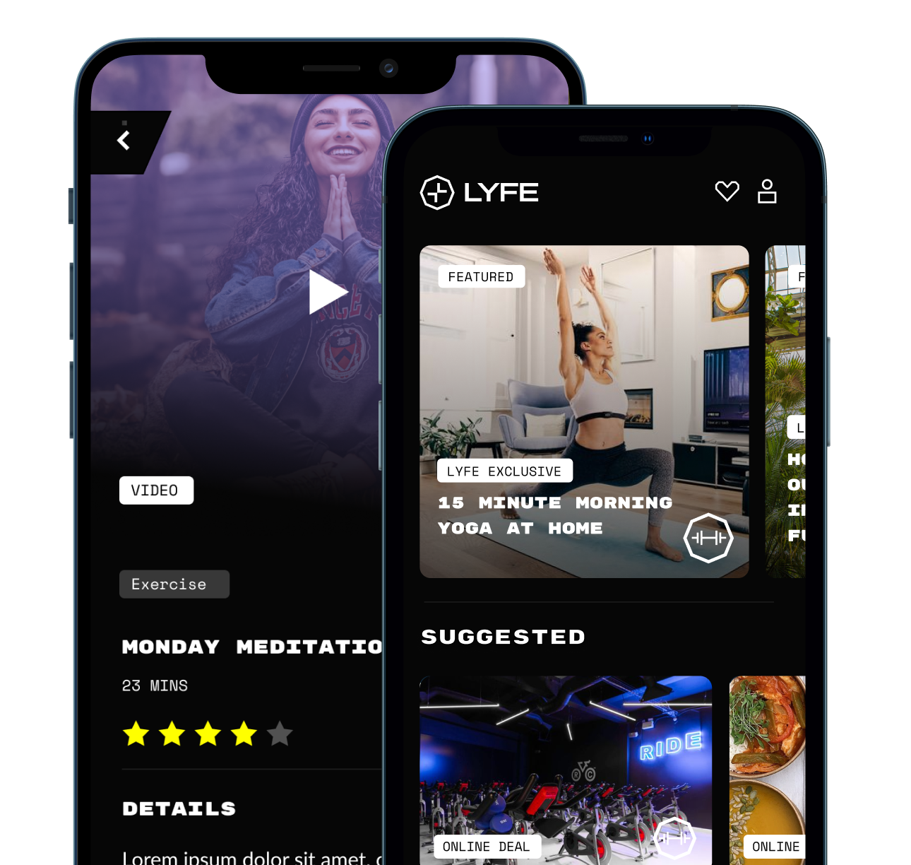 lyfe mobile app developed by PixelBeard Liverpool based app developers.